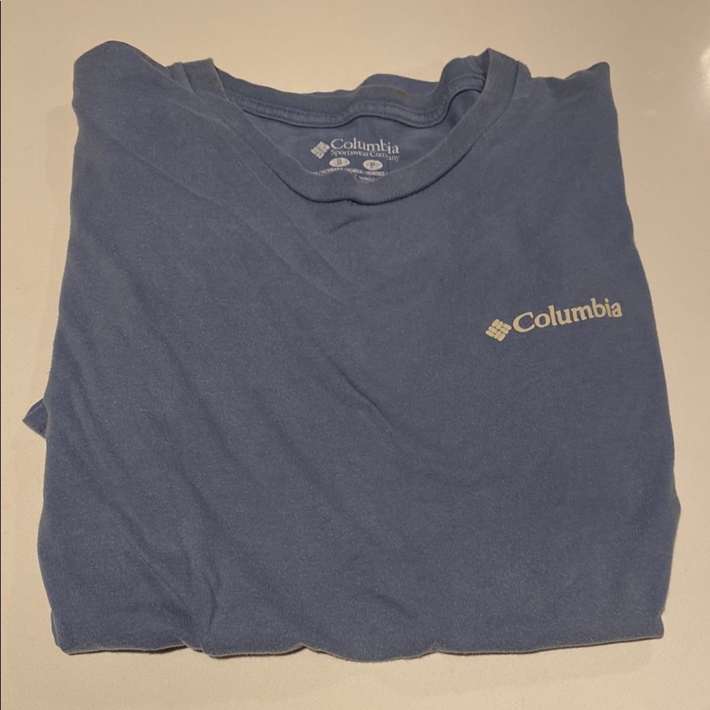 Columbia Men's Short Sleeve Tee in Slate Blue